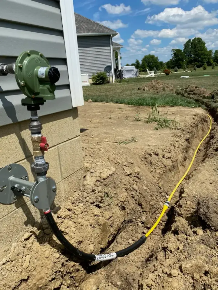 Gas lines